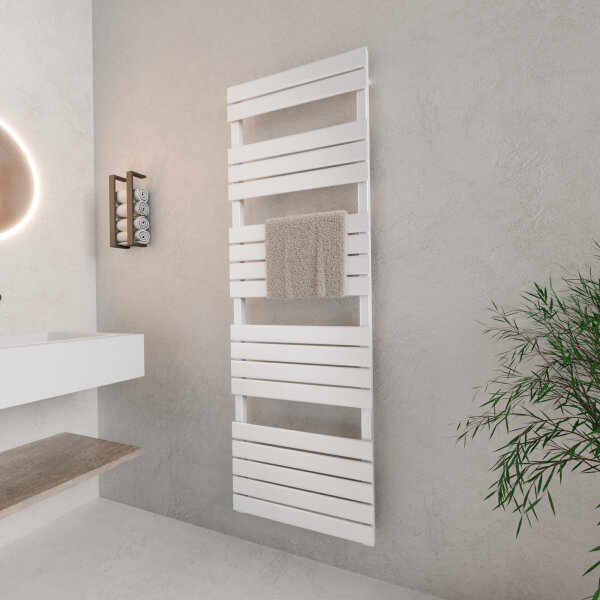 ROTHLER Design Handtuchheizkörper Mittelanschluss Weiß 60 x 180 cm
