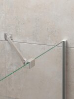 Duschkabine Eckdusche Nano ESG Klarglas 6mm