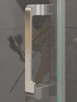 Duschkabine Eckdusche Nano ESG Klarglas 6mm