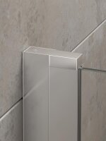 Duschkabine Eckdusche Nano ESG Klarglas 6mm