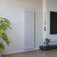 ROTHLER Design Paneelheizkörper Flachheizkörper Vertikal Doppellagig Weiß 50cm 160 cm