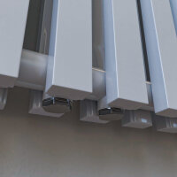 ROTHLER Design Paneelheizkörper Flachheizkörper Vertikal Doppellagig Weiß 50cm 160 cm