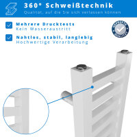 ROTHLER Design-Handtuchleiter Heizkörper Weiß 20 x 100 cm
