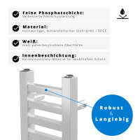 ROTHLER Design-Handtuchleiter Heizkörper Weiß 20 x 100 cm