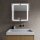 Beleuchteter Badezimmer Spiegelschrank 65 x 65 cm