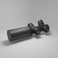 Thermostat-Ventilset Multiblock 2 in 1 Schwarz schwenkbar