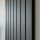 ROTHLER Paneelheizkörper Flachheizkörper Vertikal Doppellagig Stahl Anthrazit 46 x 160 cm