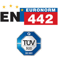 Standard Edelstahl Trockenheizkörper Badheizkörper elektrisch runde Rohre chrom 50 x 80 cm