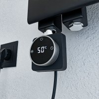 Heizstab Essential mit Thermostat Schwarz 600 Watt