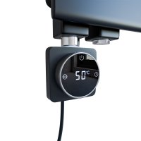 Heizstab Essential mit Thermostat Schwarz 600 Watt