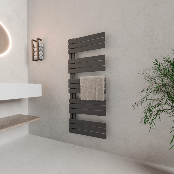 SALE ROTHLER Design Handtuchheizkörper Badheizkörper Anthrazit 60 x 140 cm