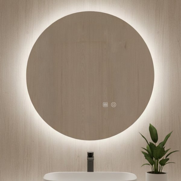 LED Badspiegel rund Ø 100 cm