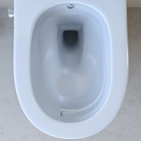 Hänge-WC mit Bidet randlos Tornado Flush Warm- und Kaltwasser