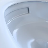 Hänge-WC mit Bidet randlos Tornado Flush Warm- und Kaltwasser