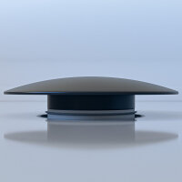 Ablaufgarnitur Push-Open Schwarz