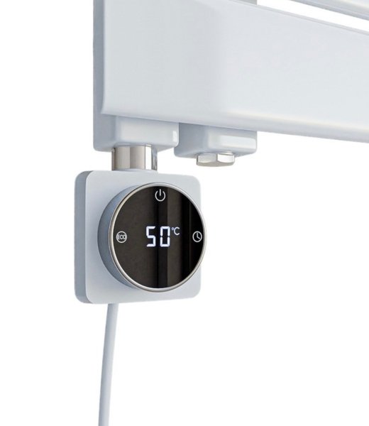 Heizstab Essential 1500 Watt mit Drehregler und Timer Weiß