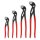Wasserpumpenzangen-Set 4-teilig 7/10/12/16 Zoll Black Oxide
