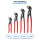 Wasserpumpenzangen-Set 4-teilig 7/10/12/16 Zoll Black Oxide