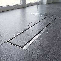 Duschrinne befliesbar 100 cm Edelstahl 304 mit...