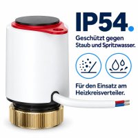 Thermostatventil Axialform 1/2 Zoll mit Voreinstellung M30 x 1,5