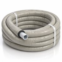 ROTHLER Mehrschichtverbundrohr 16x2 isoliert 6 mm – Aluverbundrohr PEX-AL-PEX als Heizungsrohr, 50 m Rolle