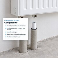ROTHLER Mehrschichtverbundrohr 16x2 isoliert 6 mm – Aluverbundrohr PEX-AL-PEX als Heizungsrohr, 50 m Rolle