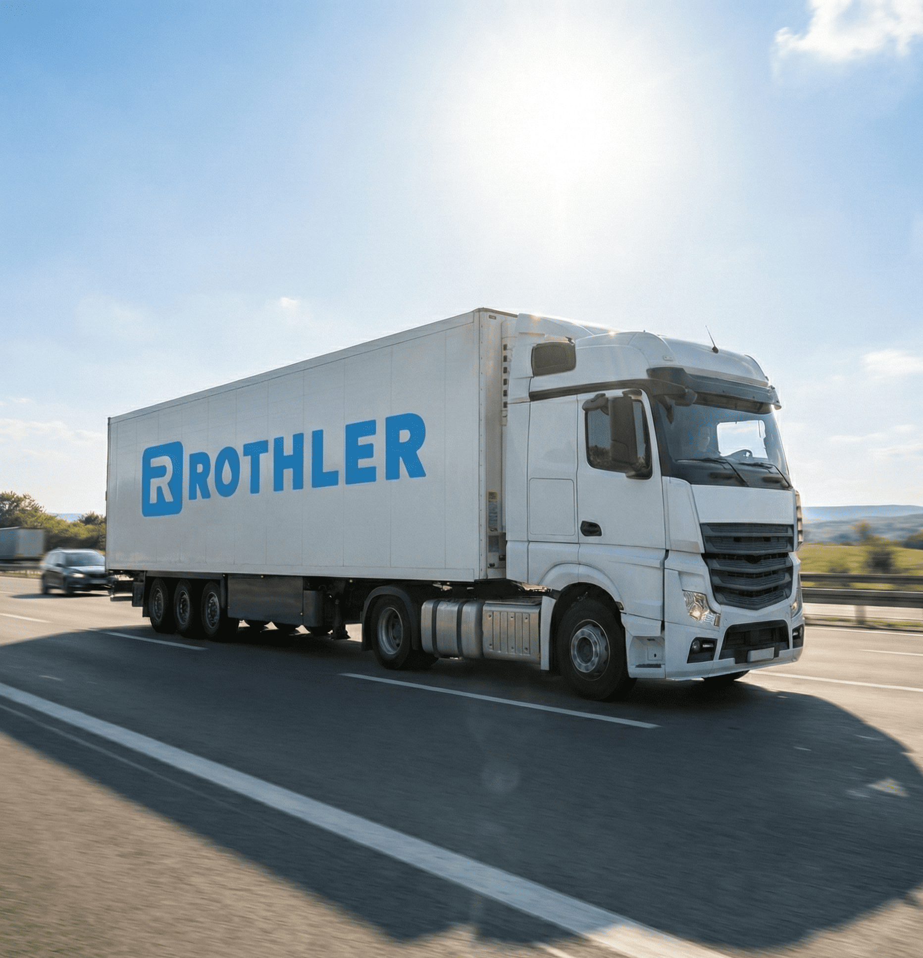 Rothler LKW Lieferung - Logistik für Großprojekte